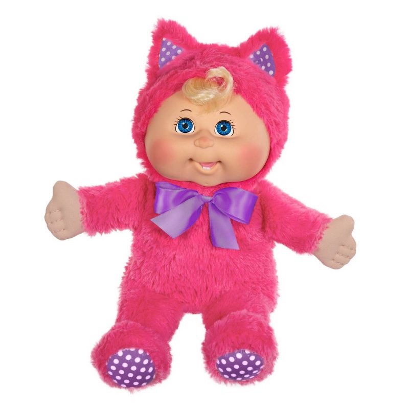 Cabbage Patch Kids Giggle With Me Pink Kitty with Blue Eyes Baby Doll, 4 of 6