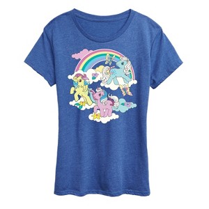 Women's - My Little Pony - Rainbow Scene Short Sleeve Graphic T-Shirt - 1 of 4
