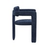 Meridian Furniture,Brenda Chenille Fabric Dining Chair, Set of 2 - 4 of 4