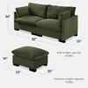 Best Choice Products 82in Modular Sectional Pillowtop Sofa w/ Ottoman & Storage - 2 of 4