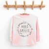 The Juniper Shop Mini Smiley Hugs and Smiles Toddler Long Sleeve Tee - 2 of 4