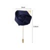 Unique Bargains Wedding Ceremony Anniversary Groom Silk Metal Rose Boutonnieres 24 Pcs - 2 of 3