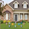 Big Dot of Happiness Blast Off to Outer Space - Astronaut Lawn Decor - Outdoor Rocket Ship Baby Shower or Birthday Party Yard Decorations - 10 Piece - 2 of 4