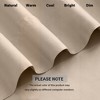 NicBex 4 Pieces Queen/King Pure Cotton Sateen Flat Sheet Set Bedding Set,OEKO-TEX Certified,Machine Washable - 4 of 4
