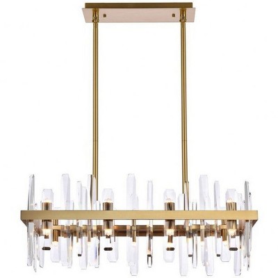 Elegant Lighting Serena 16 - Light Chandelier in  Satin Gold