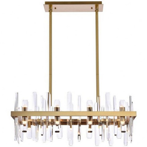 Elegant Lighting Serena 16 - Light Chandelier in  Satin Gold - image 1 of 4