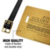 Willy Wonka And The Chocolate Factory Golden Ticket Luggage ID Tags Set of 2 - 2 of 4