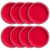 6.75" 20ct Snack Paper Plates Red - Spritz™ - image 2 of 3
