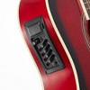 Jameson 41-Inch Full-Size Acoustic Electric Guitar with Thinline Cutaway Design - Includes Gig Bag and Accessories - 3 of 4