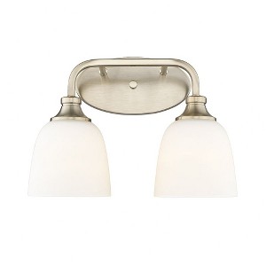 Millennium Lighting Alberta 2 - Light Vanity in  Modern Gold - 1 of 1