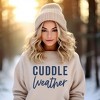 Simply Sage Market Women's Graphic Sweatshirt Cuddle Weather - 2 of 4