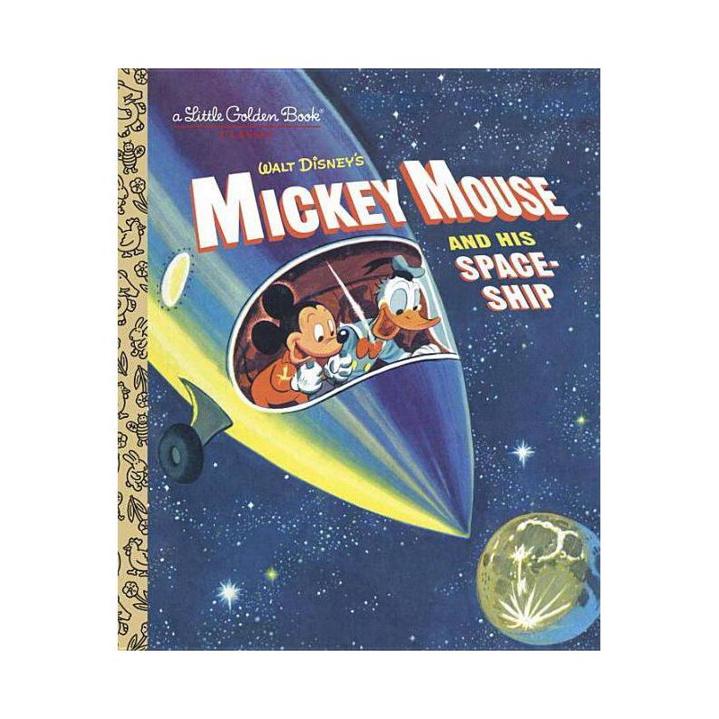 Mickey Mouse And His Spaceship - By Jane Werner ( Hardcover ), 1 of 2