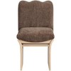 Meridina Furniture,Shaw Brown Chenille Fabric Upholstered Dining Chair - 2 of 4