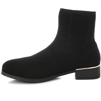 Rosamund Knitted Sock Boots