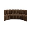 Meridian Furniture,Arc Velvet Modular Sofa - 4 of 4