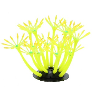 Unique Bargains Silicone Aquarium Simulation Coral Fish Tank Landscape Decoration 1 Pc - 1 of 4