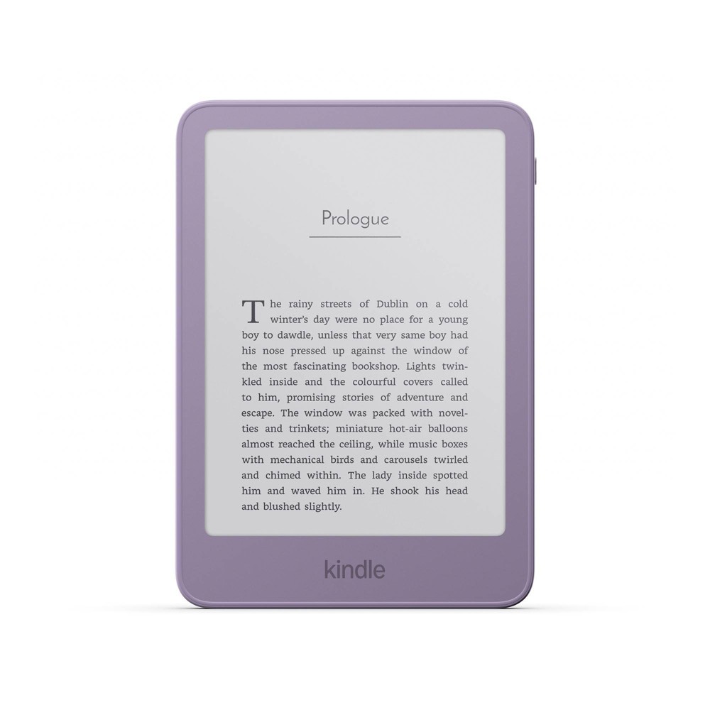 Amazon Kindle 16GB, Now Thinner, Lighter, and Faster, 6" Display - Ube