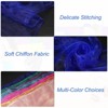Unique Bargains Square Play Magic Music Activity Juggling Chiffon Dance Scarves 12 Pcs - 3 of 4