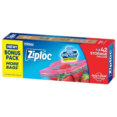 Ziploc Storage Gallon Bags