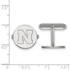 Black Bow Jewelry Sterling Silver Nebraska Cornhuskers NCAA Cuff Links - 2 of 3