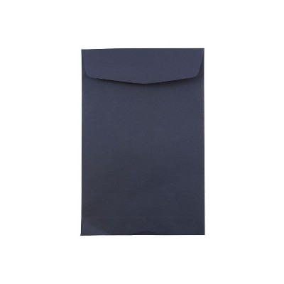 JAM Paper 6 x 9 Open End Catalog Envelopes Navy Blue 01287030FI