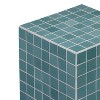 JONATHAN Y Callista Modern Bohemian Ceramic Tiled Rectangle End Table - 4 of 4