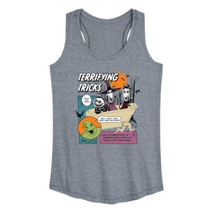 Women's - Disney - The Nightmare Before Christmas Graphic Racerback Tank - 1 of 4