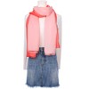 INSPIRE CHIC Women's Gradient Color Satin Colorful Lightweight Soft Scarves 1Pc - 2 of 4