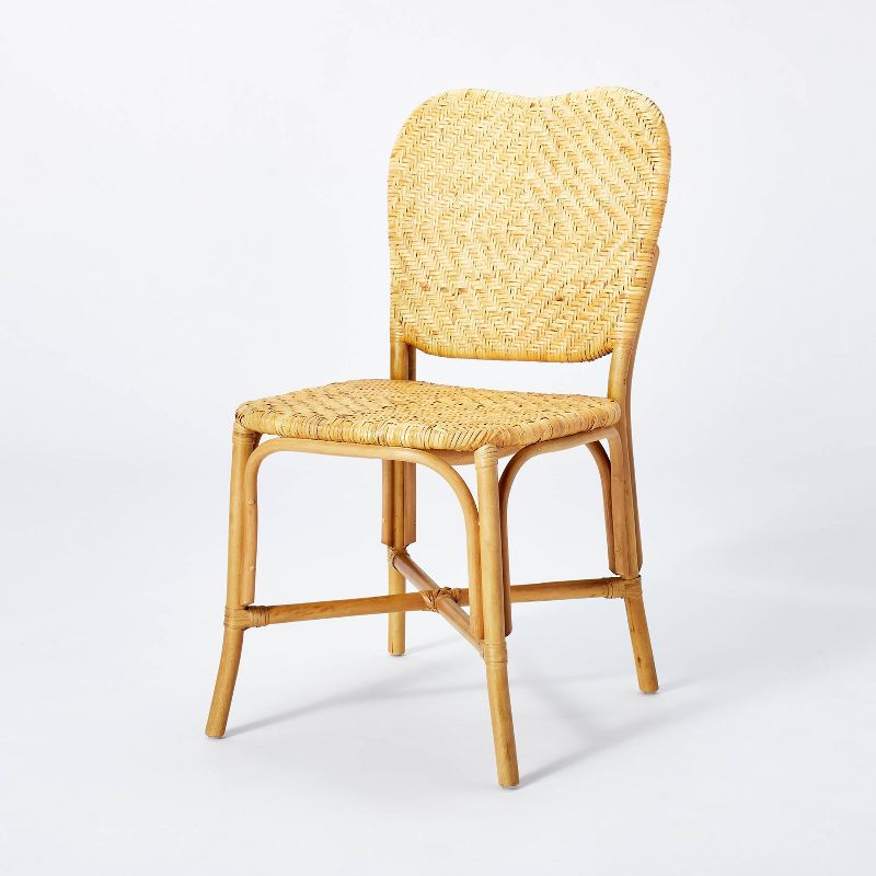 Interlaken Rattan with Woven Seat and Back Dining Chair - Threshold&#8482; designed with Studio McGee, 1 of 9