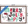 Trends International Hello Kitty: 17 Holiday - Merry Jolly Happy Framed Wall Poster Prints - 3 of 4