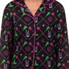 Wicked Pajamas Women's Elphaba and Glinda Charms Long Sleeve Coat and Pajama Set - 3 of 4