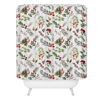 Marta Barragan Camarasa Mushroom Seasonal Shower Curtain Brown - Deny  Designs : Target