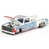 Kaido House x Mini GT 1:64 Chevrolet Silverado Dually on Fire V2 – White Flames - 3 of 3