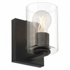 Access Lighting Oslo 1 - Light Wall Light in  Matte Black - 3 of 4