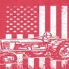 Boys' - Instant Message - Tractor American Flag Short Sleeve Graphic T-Shirt - 2 of 4