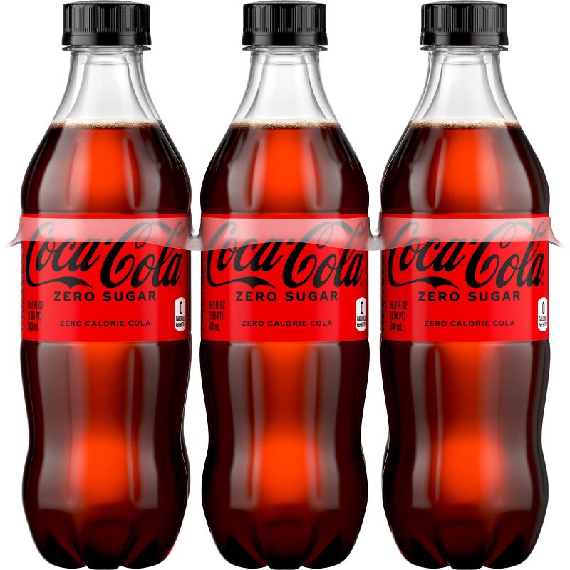 Coca-Cola Zero Sugar - 6pk/16.9 fl oz Bottles, 6 of 12