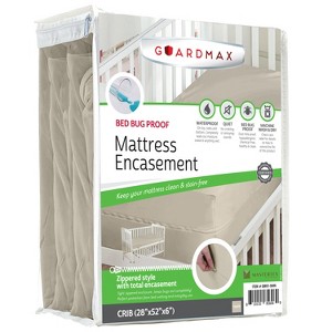 Guardmax Waterproof Mattress Protector Encasement with Zipper - 1 of 4