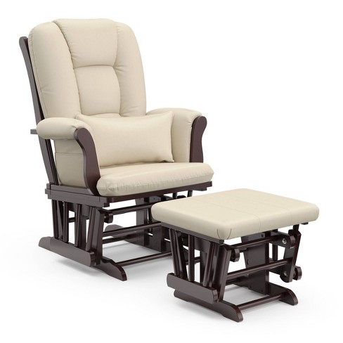 Storkcraft Tuscany Glider And Ottoman Espresso beige Target