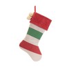 Striped Wool Stocking (Set of 2) - 2 of 3