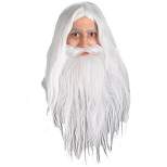 Rubies Lord of the Rings Gandalf Beard and Wig Set for Adults