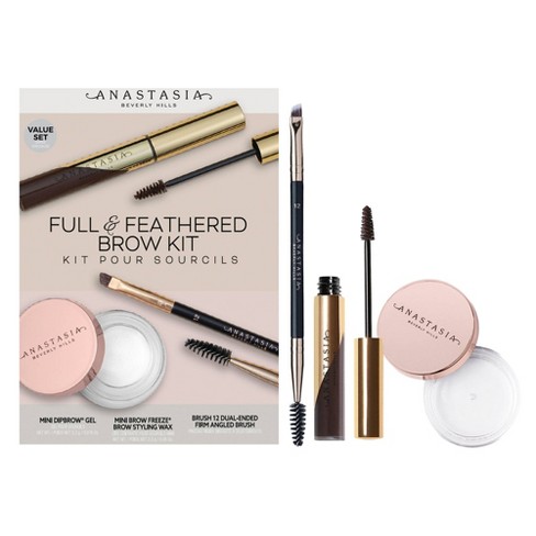 Anastasia Beverly Hills Full & Feathered Eyebrow Kit - 0.158oz/3ct - Ulta  Beauty : Target