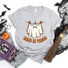 Simply Sage Market Hang In There Ghost Short Sleeve Tee - 2XL - Heather Grey - 3 of 4