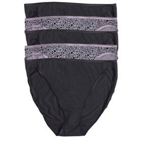 Felina | So Smooth Modal Hi Cut Panty | Hi Leg Opening Panties for Women | 5-Pack - 1 of 1
