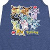 - Pokémon - Eeveelution Stickers Graphic Sleeveless Aline Dress - 2 of 4