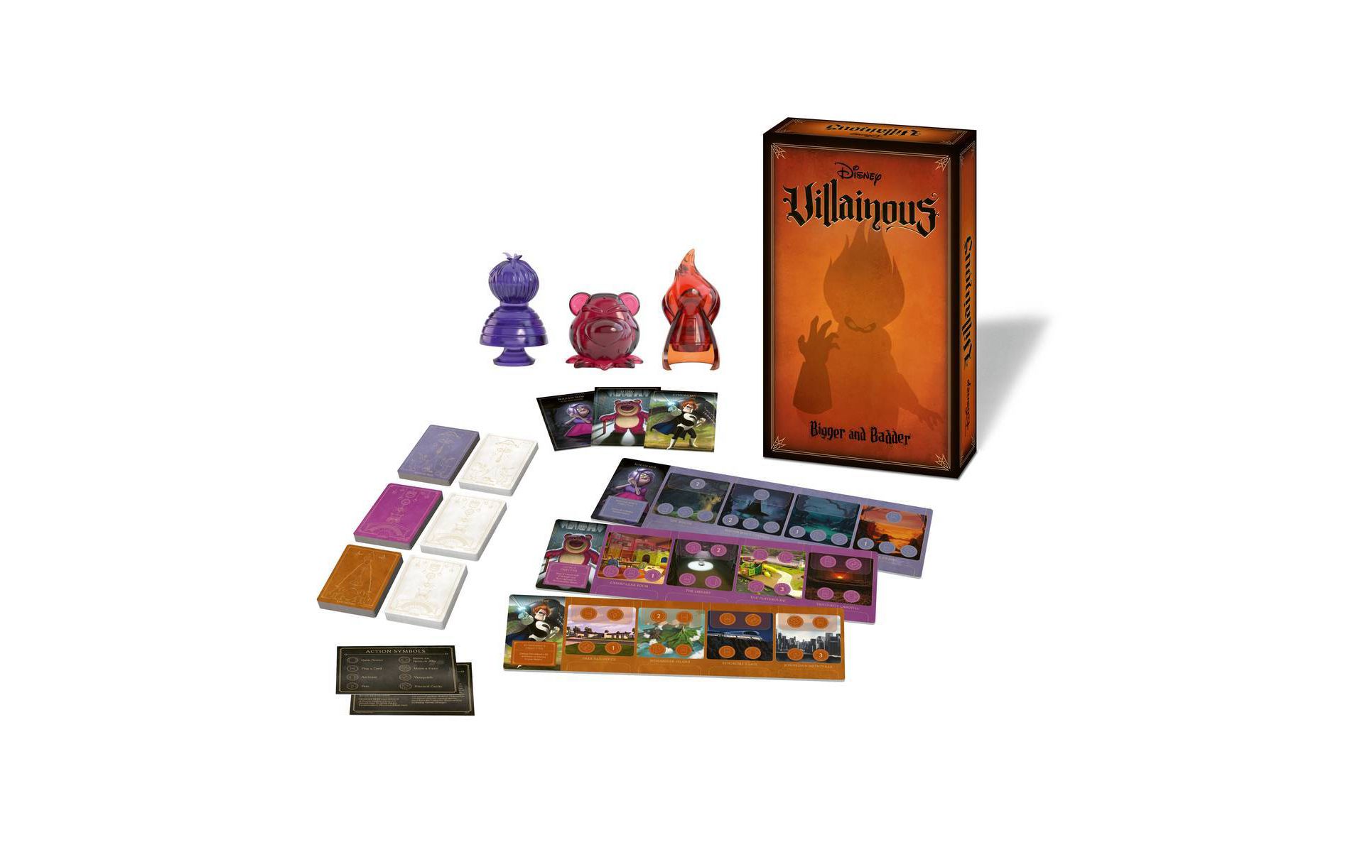 Ravensburger Disney Villainous: Bigger and Badder Board Game