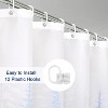 LunaLulinlk Blue Forest Fabric Shower Curtain, 72"x 72" - 3 of 4