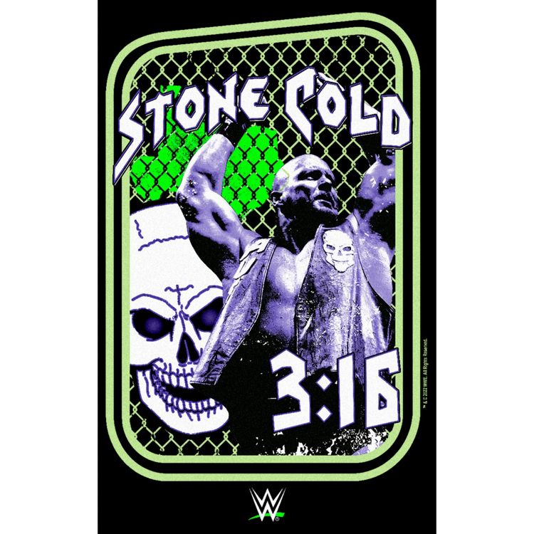 Men's WWE Stone Cold Steve Austin 3:16 Collage T-Shirt - Black - Medium ...