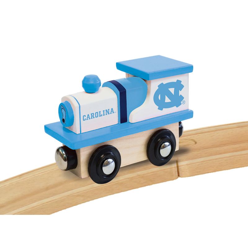 MasterPieces Officially Licensed NCAA UNC Tar Heels Wooden Toy Train Engine For Kids, 5 of 6