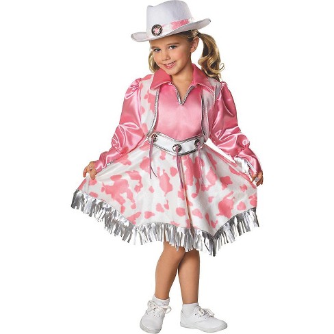 Rubie's Toddler Girls' Western Diva Cowgirl Costume - Size 2T-4T - Pink