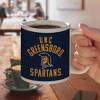 UNC Greensboro Spartan Ceramic Coffee Mug Novelty Gift Mugs for Coffee Tea and Hot Drinks 11oz White - 4 of 4